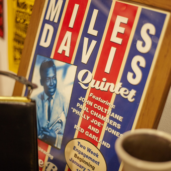 Vintage Miles Davies poster