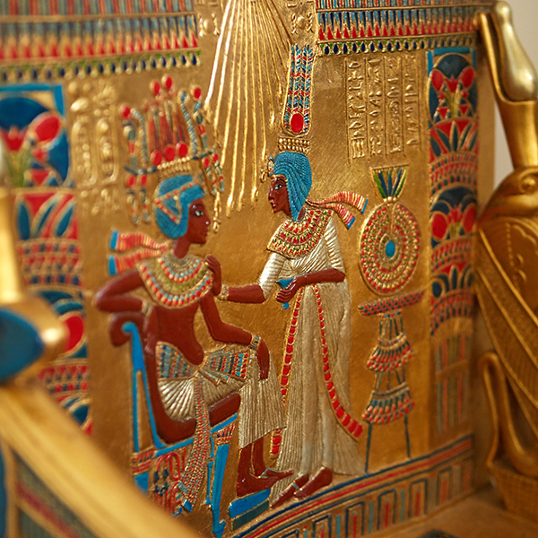 Gold Egyptian Chair