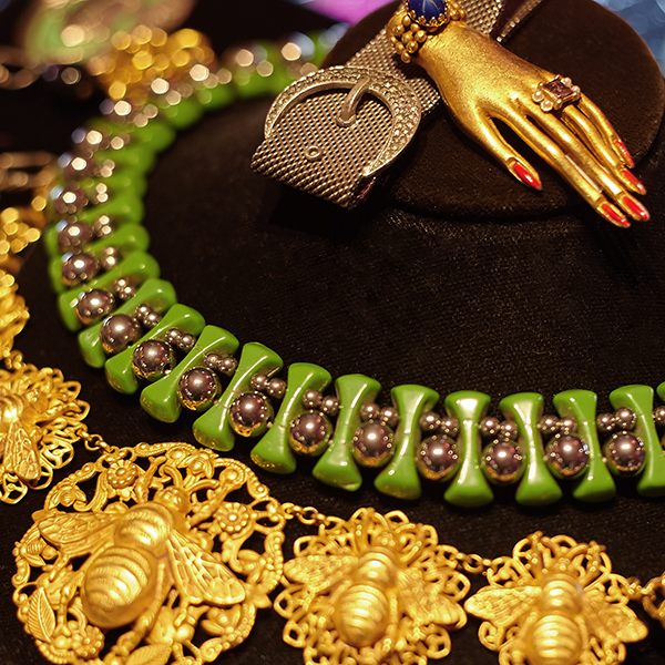 Collection of vintage costume jewellery