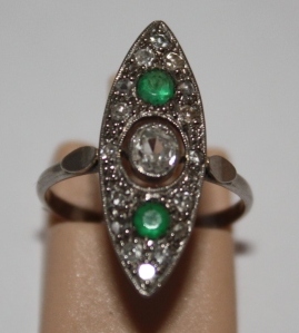 1920s Marquise Ring 