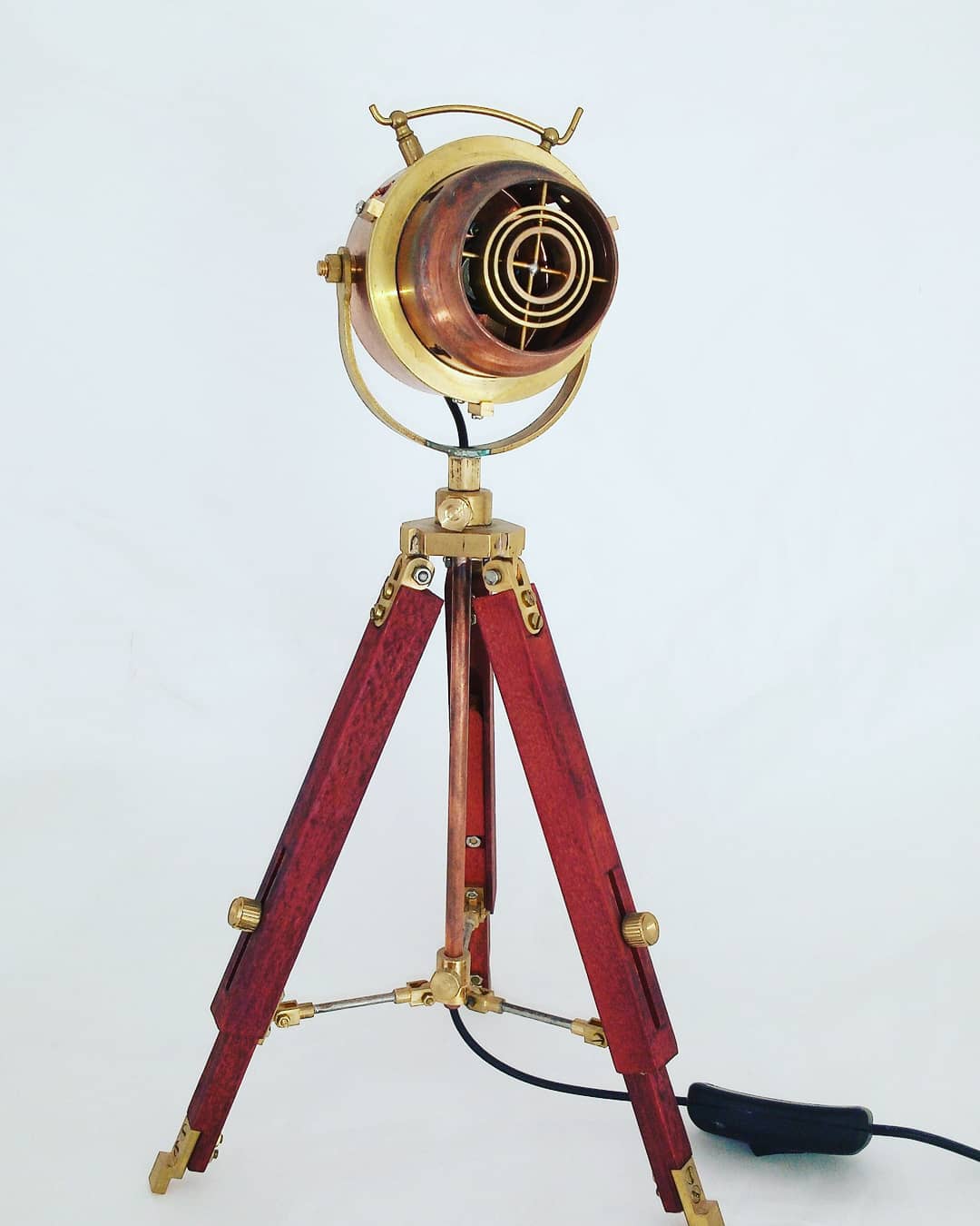 Bespoke Steampunk Tripod Clock